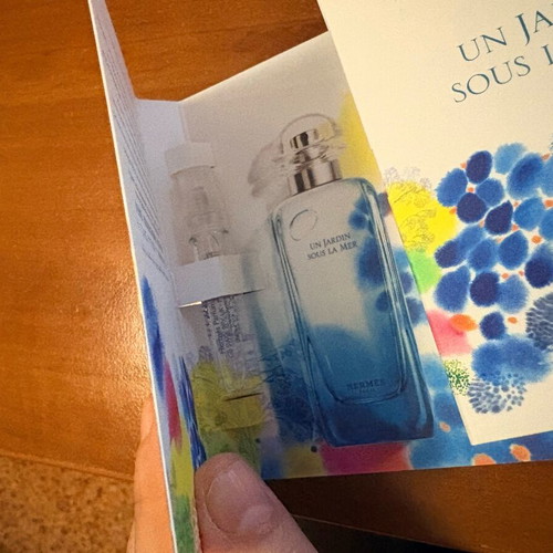 Hermes Un Jardin Sous La Mer three new tester samples, pack 2 ml