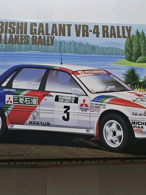Mitsubishi Galant VR-4 Rally 1991 1000 Lakes Model Kit like new