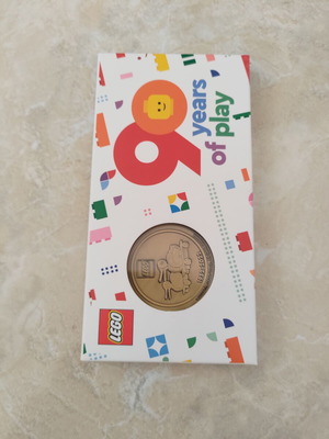 LEGO 90 Years of Play Collector Coin, Wooden Duck
