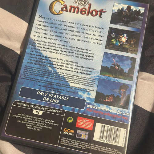 Dark Age of Camelot PC game new, for old PCs only