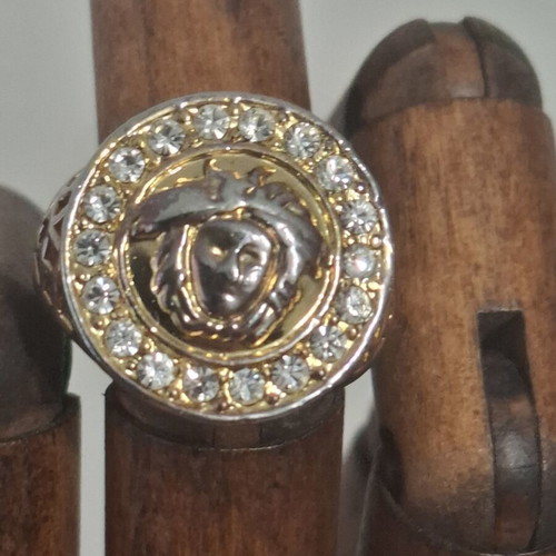 Medusa ring size 59 or 60 used, not gold or silver