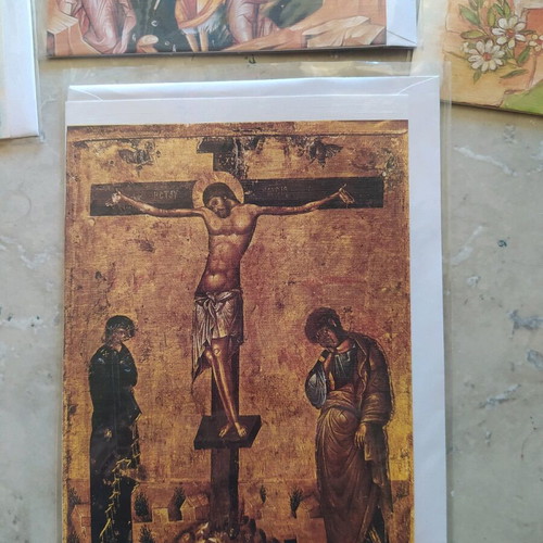 Easter greeting cards new, set of 4 with envelope