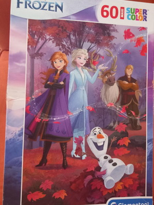 Clementoni Maxi Supercolor Puzzle Disney Frozen II used