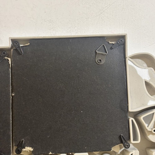 Plastic photo frame Family with 6 openings, like new