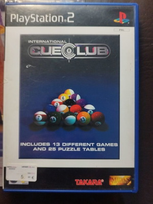 PS2 Game International Cue Club used, complete