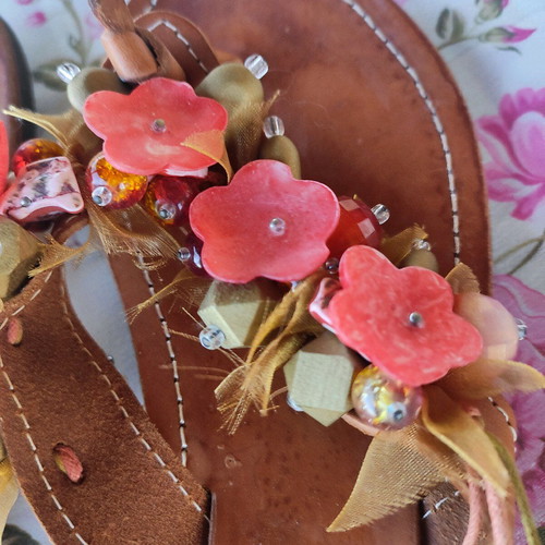Kokka leather sandals like new, size 37, made in Greece