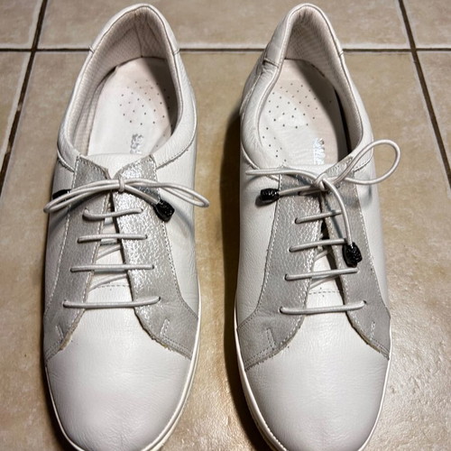 Smart Steps women's shoes used, white-beige size 41 with anatomical insole