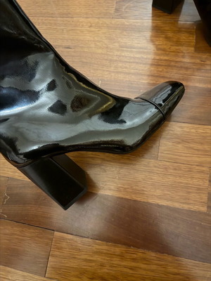 Zara boots no 40 black unused