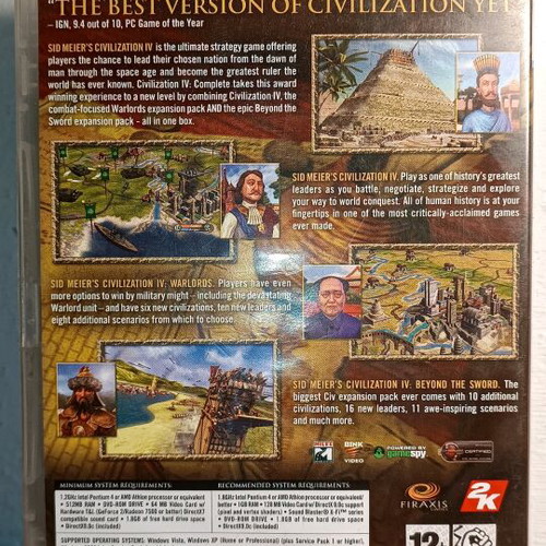 Sid Meier's Civilization IV used