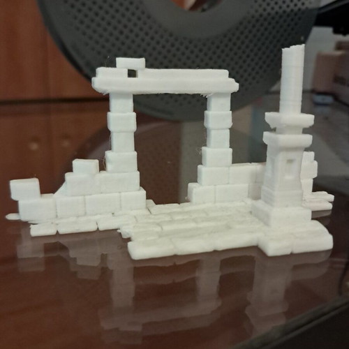 Creality Ender 3V3 KE 3D printer like new with Bambu ABS filament