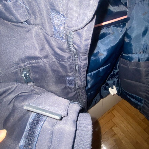 Alouette kids jacket used, size 104 cm, dark blue