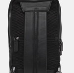 Lancel leather backpack new, black