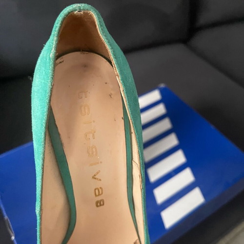 Tsitsivas pumps like new, size 37, pistachio color, leather 8-9cm