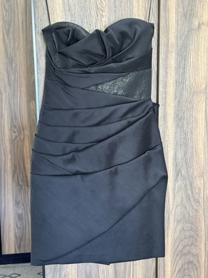 Viktor & Rolf Black Dress 2010 Limited Edition strapless mini dress
