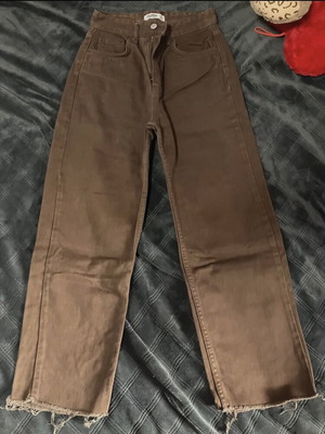 Brown jeans like new, size 34