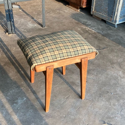 Stool used, refurbished vintage