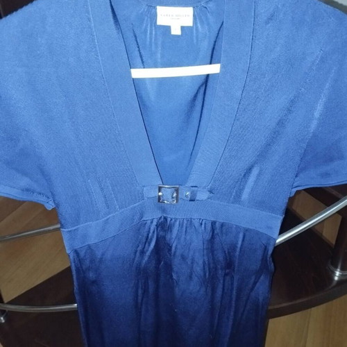 Karen Millen dress in royal blue like new, size XS