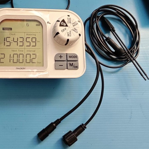 Raddy WS-7 Drip Irrigation Kit like new with soil moisture sensor and solar panel