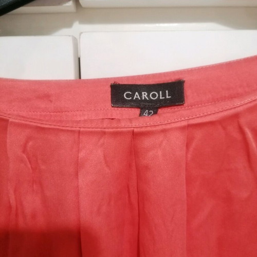 Silk blouse like new, size 42, orange