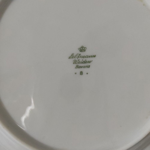 Seltmann Weiden Bavaria plates used, set of 2 pieces