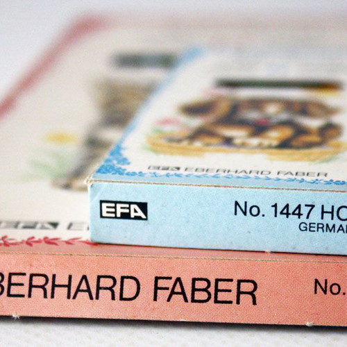Vintage 80's Eberhard Faber Soft'n Sweet Colored Pencils New