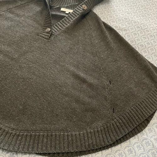 Premaman cape dark gray like new, fits small