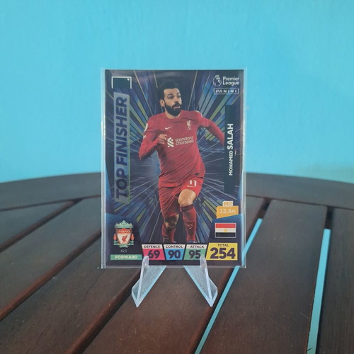 Top Finisher Salah 2023 Panini Premier League card like new