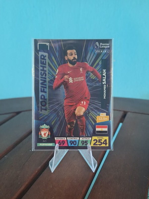 Top Finisher Salah 2023 Panini Premier League card like new