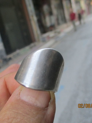 Silver 925 Elegant Women's Ring like new, adjustable