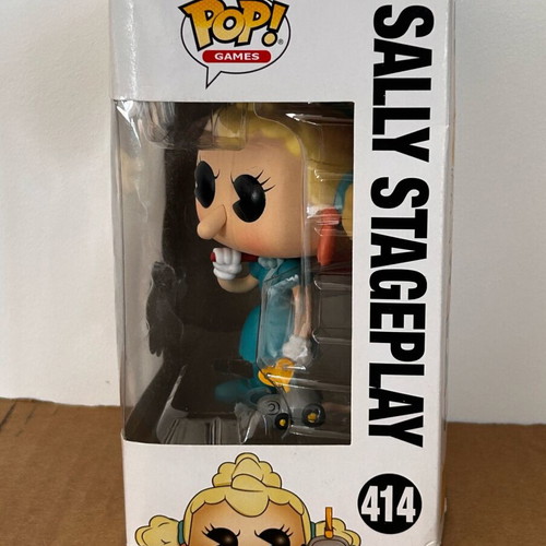 Funko Pop Sally Stageplay #414 like new, Cuphead