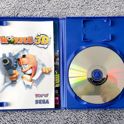 Worms 3D PlayStation 2 used with manual