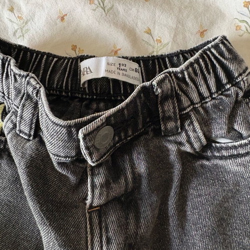 Zara baby denim pants size 1 1/2 years new