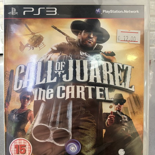 Call of Juarez The Cartel PS3 game new