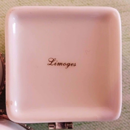 Limoges 3 μικρές μπιζουτιέρες vintage δεκαετίας 1970 σαν καινούργιο