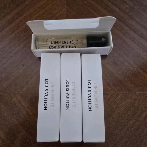 Louis Vuitton l'immensité tester 4 pieces 8mL new