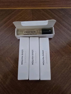 Louis Vuitton l'immensité tester 4 pieces 8mL new