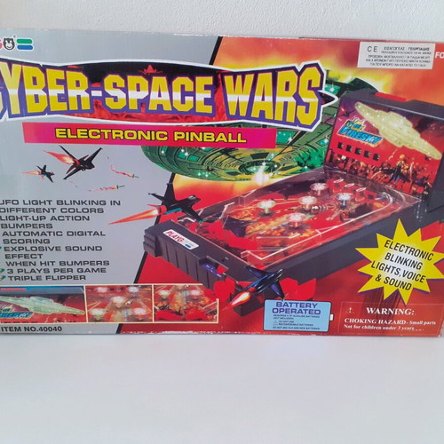 Cyber Space Wars electronic pinball Playgo Ltd new