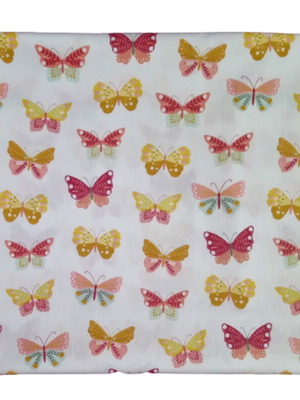 Children's placemat new with colorful butterflies 30x30 cm