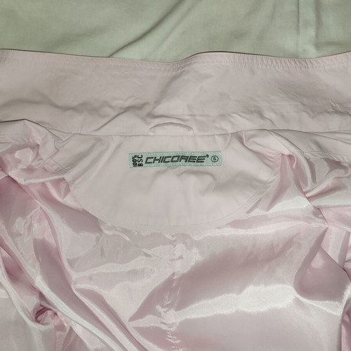 Pink long jacket like new, spring Chicoree size M