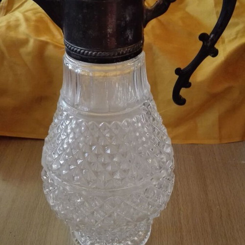 Crystal decorative container used