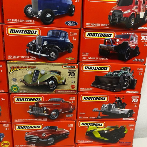 Matchbox car collection new, 30 pieces with boxes