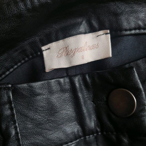 Regalinas leather-look pants black wide like new