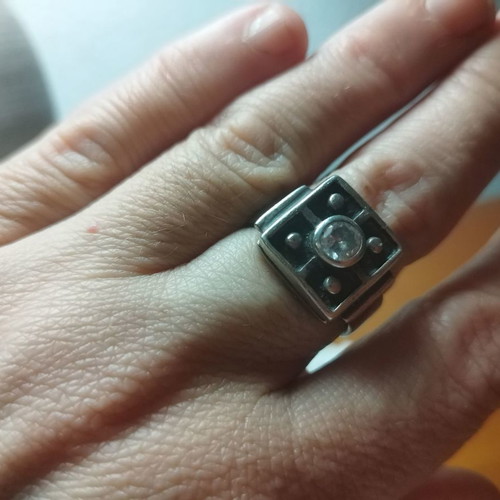 Silver ring like new