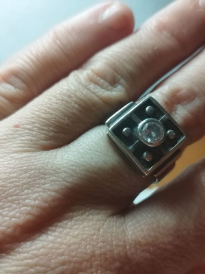 Silver ring like new