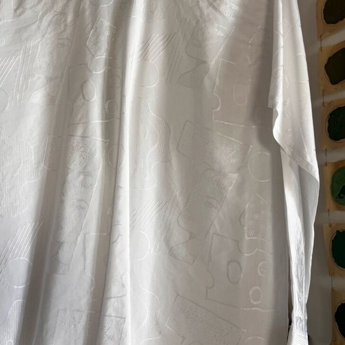 Cotton shirt with comic like new, size S