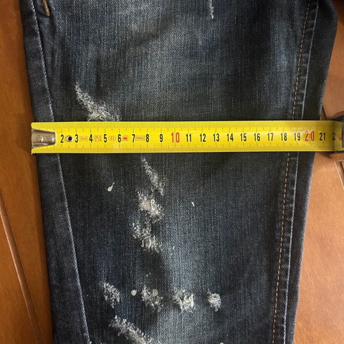 Women’s Y2K slim fit jeans like new, size XS, navy blue-black