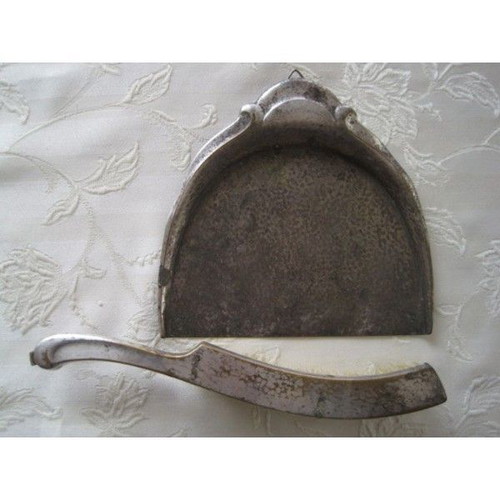 Wmf dustpan vintage with wooden brush