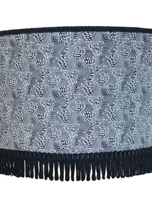 Φωτιστικό οροφής Black Shycedelic E27, 30x20 εκ, Oxygen lampshades