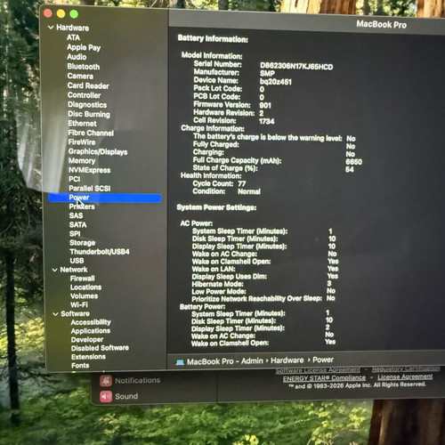 MacBook Pro 15" Touch Bar 2018 like new, 6-Core i7, Radeon Pro 560X, 16GB RAM