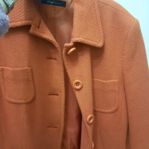 S.Oliver jacket cardigan like new, size M-L, 80% wool, pumpkin color